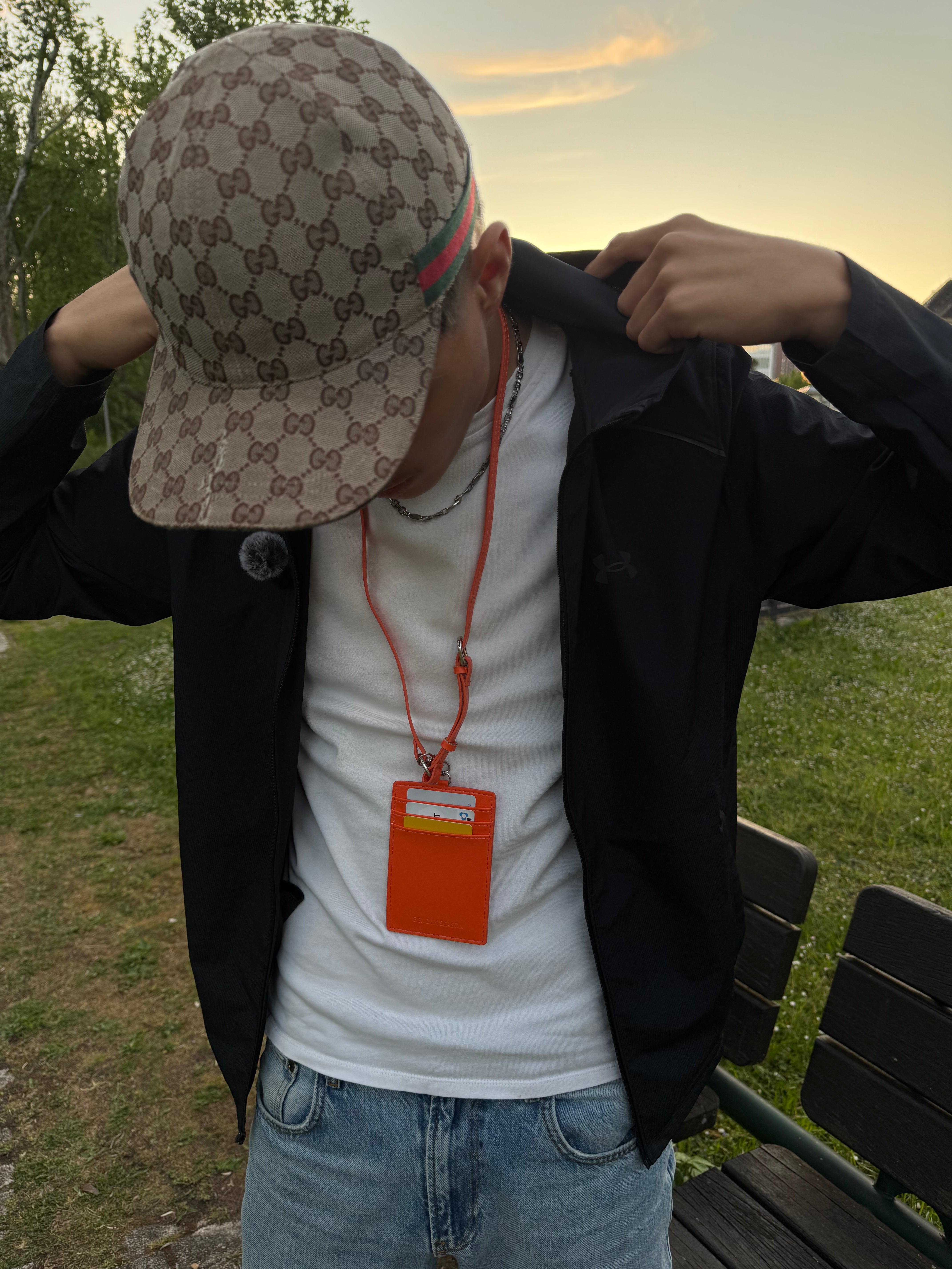 Tangerine Cardholder